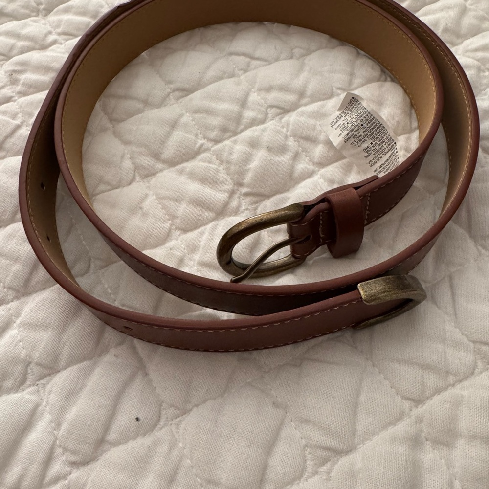Old Navy Faux Leather Heritage Belt